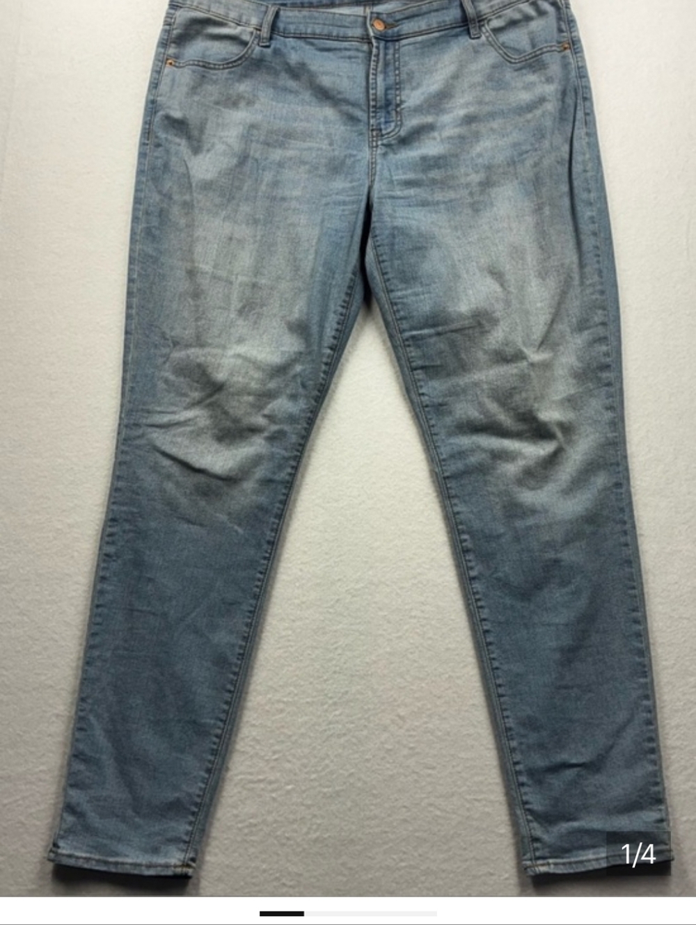 Old Navy Light Blue Super Skinny Slim Fit Jeans size:18L